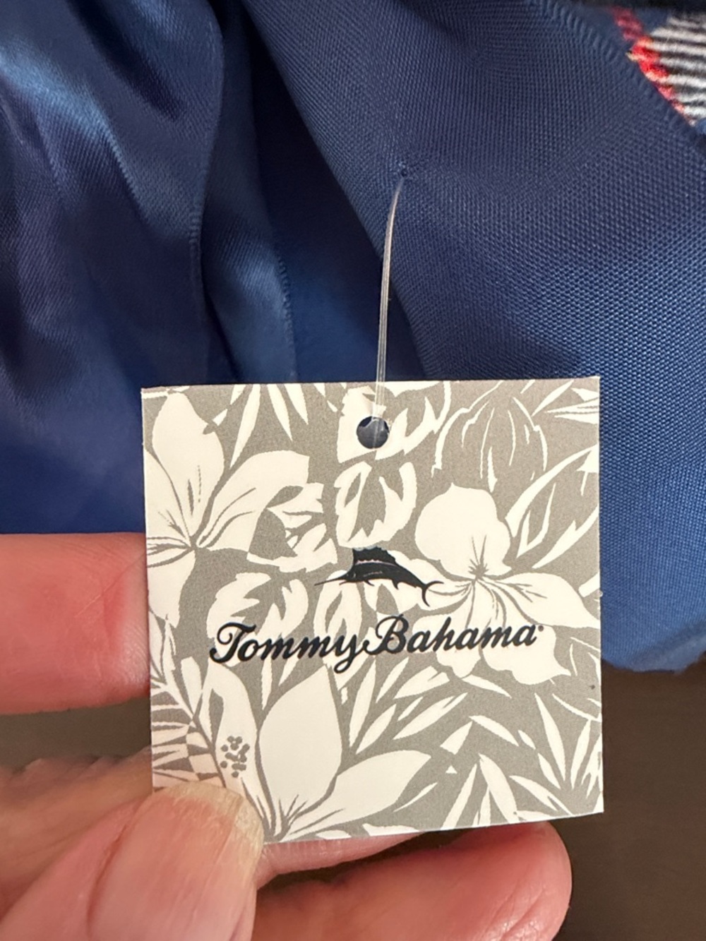 Plush 50 x 60 Inch “Tommy Bahama” Throw - Picture 3 of 4